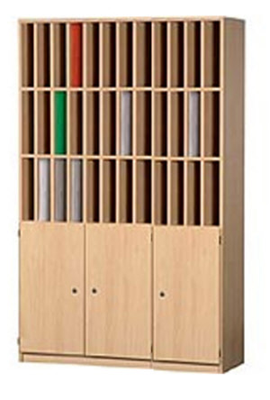 Postfachschrank 36 vertikale Fächer