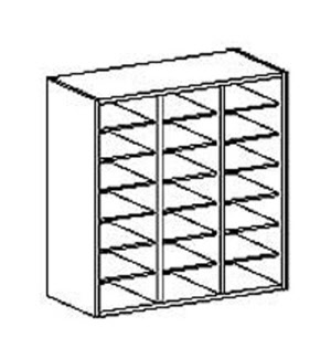 Kleinfächerschrank, Fächerschrank