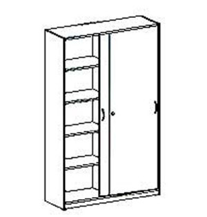 Schrank mit Schiebetüren