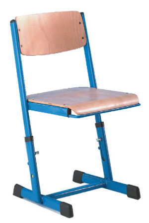 Schulstuhl Ergonomic, höhenverstellbar