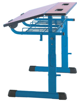Ergonomische Schulmöbel, Schultisch höhenverstellbar