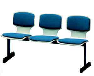 Sitztraverse mit 3 Sitzschalen
