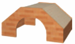 Spielpodest - Brücke