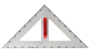 Tafelzeichengerät Spitzer Winkel 