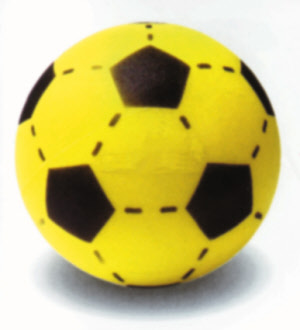 Fußball aus Schaumstoff 20 cm