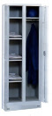 Kleiderschrank Stahl mit Sockel 