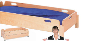Stapelbare Betten für Kindergarten