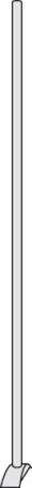 Abschlußsäule Stellwand 
