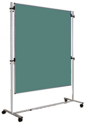 Stellwand Kreideboard mit Rollgestell 