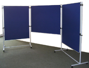 Rollstativ für Stellwand 