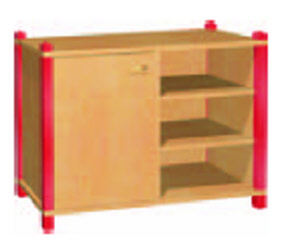 Kindergartenmöbel Stollenschrank