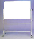 Fahrbare Tafel höhenverstellbar Weiß (White-Board) 