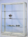 Schrankvitrine  mit Alu-Rahmen