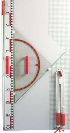 Wandtafelzeichengeräte Gerätetafel I 