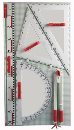 Wandtafelzeichengeräte Gerätetafel III