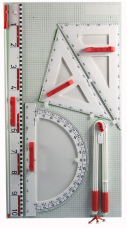 Wandtafelzeichengeräte Gerätetafel IV 