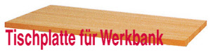 Werktischplatte