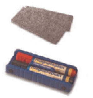 Tafellöscher mit Filz magnetisch mit 2x Boardmarker für Whiteboard