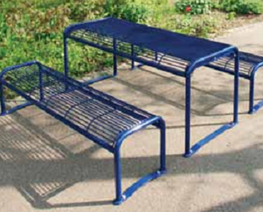 Sitzgruppe Außen, Sitzbank, Außentische, Sitzgruppen für Parkanlagen