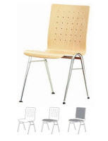 Stapelbarer Stuhl Cux 