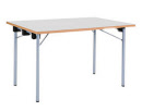 Klapptisch mit Rundrohrbeine