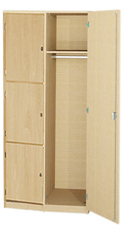 Schließfachschrank, Akten-Schließfachschrank, Akten und Fächerschrank