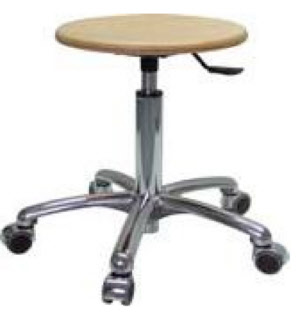 Gasfederhocker mit Gleiter, Hocker, Werkraumhocker, Drehhocker, Hocker